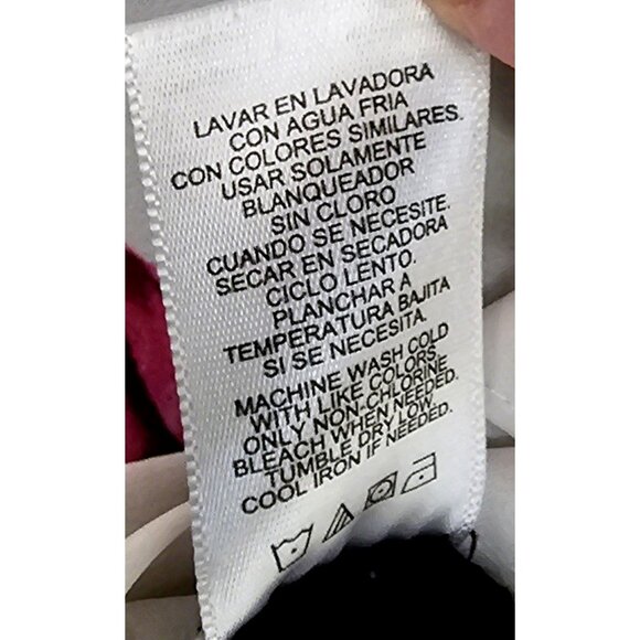 Reed Women's Short-Sleeve Floral Print Tunic Top Black & Multicolor Size S - Picture 6 of 8